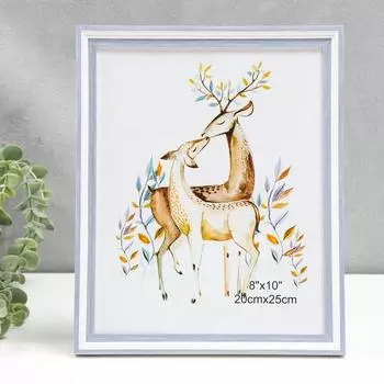 Фоторамка Белая с сиренью (22,5 см)