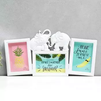 Фоторамка Два слона (2х43х22 см)