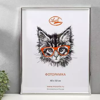Фоторамка Frame (52х42х2 см) цвет: серебряный