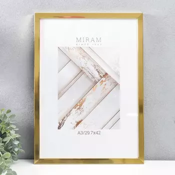 Фоторамка Gallery цвет: золотой (44х32х1 см)