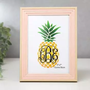 Фоторамка Лестница, розовая джинса (17 см)