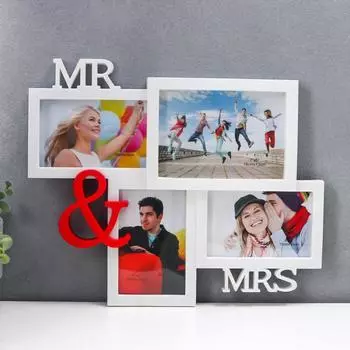 Фоторамка Mr&amp;Mrs (40х33х2 см)
