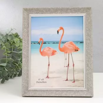 Фоторамка Серая мраморная крошка (19х24 см)