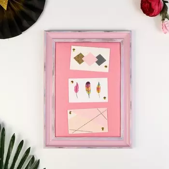 Фоторамка Текстура розовая (40 см)