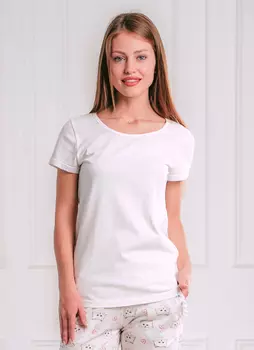 Футболка Derya Цвет: Белый (58)