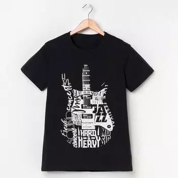 Футболка Hard Цвет: Черный (50)