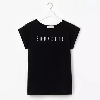 Футболка Brunette Цвет: Чёрный (40-42)