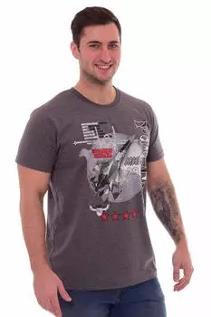 Футболка Muza Цвет: Антрацит Меланж (50)