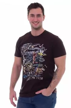 Футболка Nekippa Цвет: Шоколадный (48)