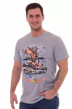 Футболка Neonilla Цвет: Серый Меланж (48)