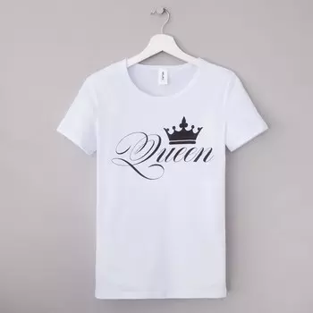 Футболка Queen Цвет: Белый (46)