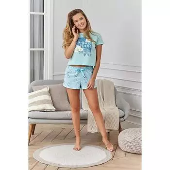 Футболка Lovely Цвет: Голубой (48-50)