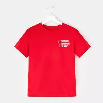 Футболка Wine Цвет: Красный (40-42)