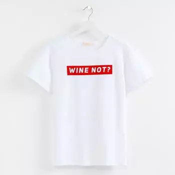 Футболка WINE NOTЦвет: Белый (48-50)
