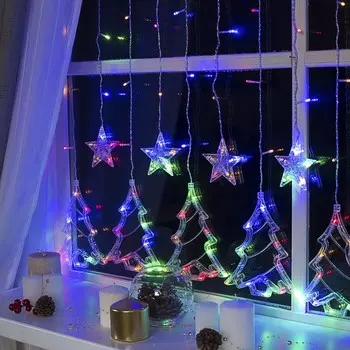 Гирлянда Бахрома (240х90 см)