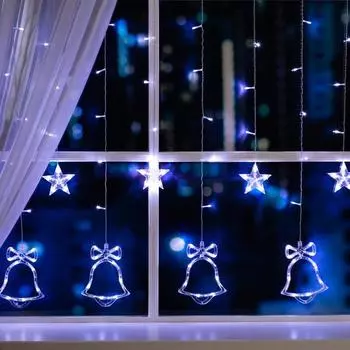 Гирлянда Бахрома (240х90 см)