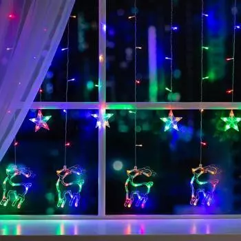 Гирлянда Бахрома (240х90 см)