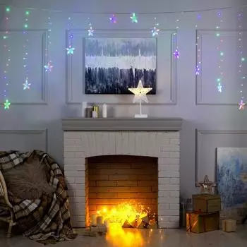 Гирлянда Бахрома-арка (250х120 см)