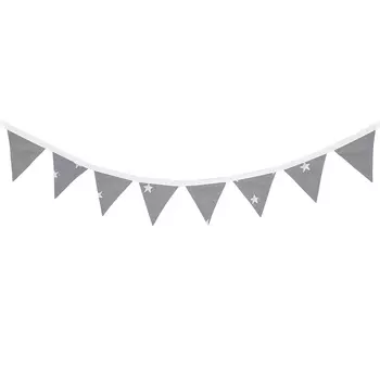 Гирлянда из 8 флажков Звездопад (150 см)