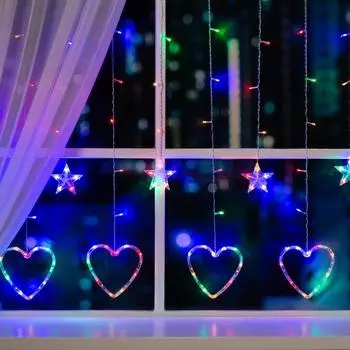 Гирлянда Сердце (240х90 см)