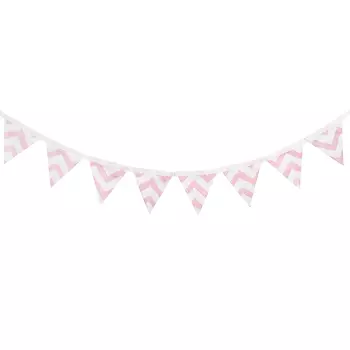 Гирлянда Zigzag Цвет: Розовый (150 см)