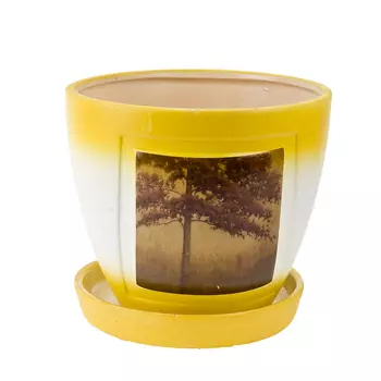 Горшок для цветов Осень (12х14 см)