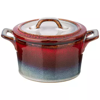 Горшочек Reactive red (13х10х8 см)