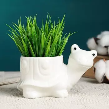 Горшок Черепашка (14х9х9 см)