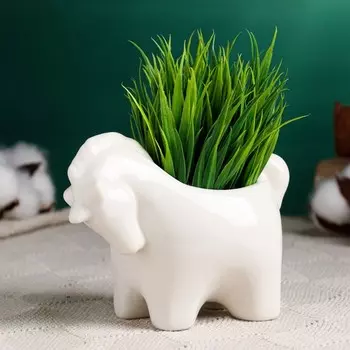 Горшок Конь (13х7х10 см)