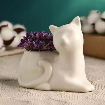 Горшок Котенок (13х11х13 см)