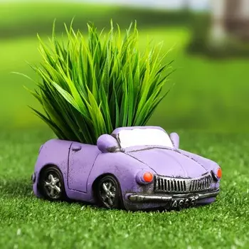 Горшок Машинка (14х8х7 см)