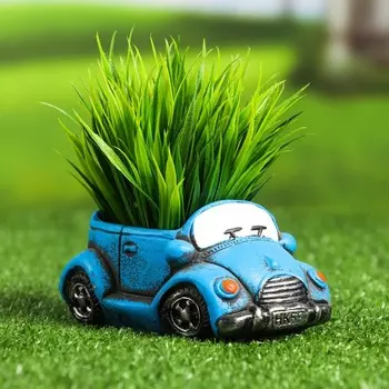 Горшок Машинка (14х9х8 см)