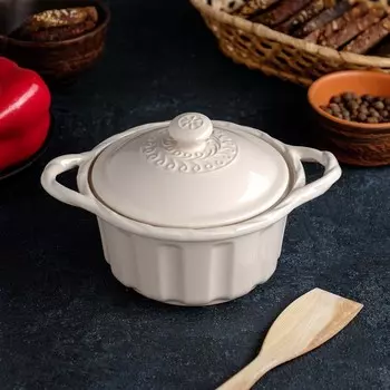 Горшок Массимо цвет: белый (20х15х12 см)