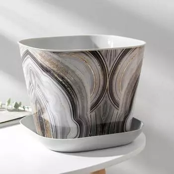 Горшок Мрамор (7300 мл)