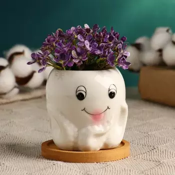 Горшок Осьминожка (8х8х8 см)