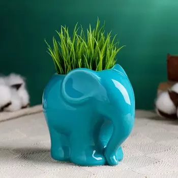 Горшок Слоник (12х9х10 см)