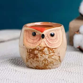 Горшок Сова Ухта (7х7х6 см)