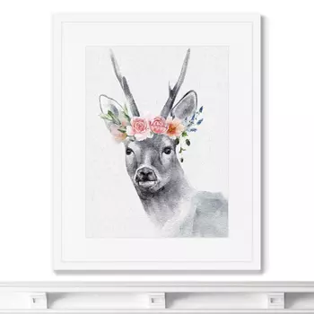 Graceful deer No1 (42х52 см)