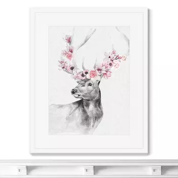 Graceful deer No2 (42х52 см)