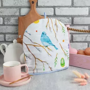 Грелка на чайник Happy easter цвет: в ассортименте