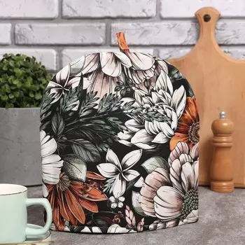 Грелка на чайник Meadow flower цвет: белый (28х28 см)