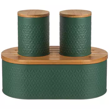 Хлебница и банки (34х18х12 см)