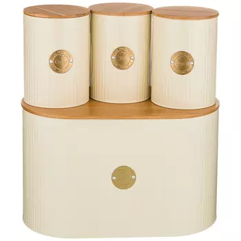 Хлебница с 3-мя банками Carver (Набор)