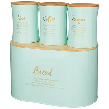 Хлебница с 3-мя банками Ibri