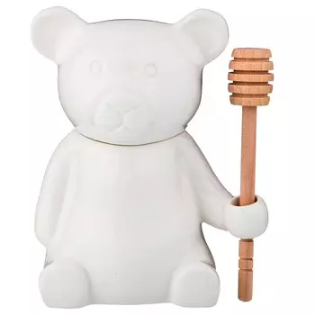 Банка для меда Мишка (15 см)