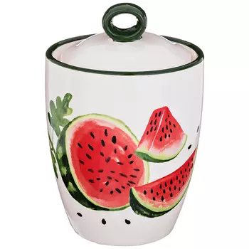 Банка для сыпучих продуктов Сочный Арбуз (900 мл)