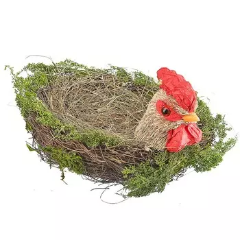 Декоративная корзинка Пасхальный петушок (24х30х16 см)