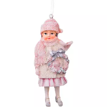 Интерьерная игрушка Девочка (4х5х11 см)