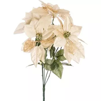 Искусственное растение Букет Пуансетий (50 см)