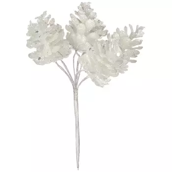 Искусственное растение Гроздь Шишек (13 см)